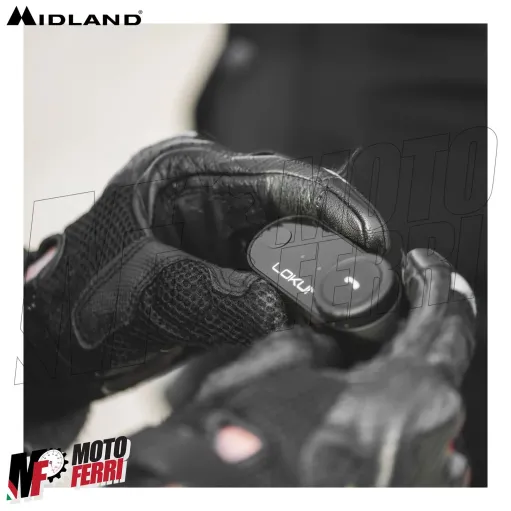 Kit 2 Interfono Moto Midland Lokui K30 Bluetooth Casco Integrale Modulare