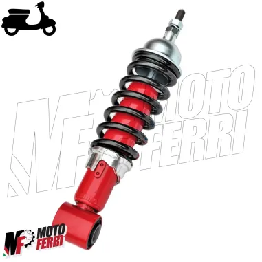 AMMORTIZZATORE ANTERIORE REGOLABILE ROSSO VESPA 50 SPECIAL R L N PK S XL 125 ET3