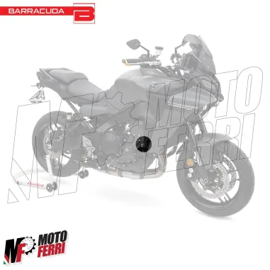 MF4503 Tamponi Protezione Telaio Barracuda Yamaha Tracer 900 / 9 mod 2014 - 2023