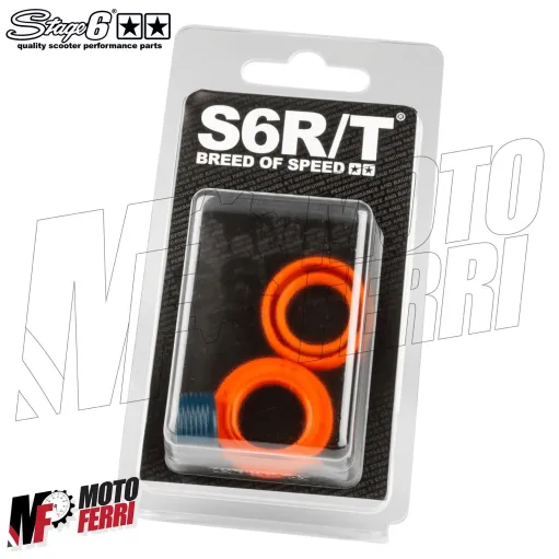 MF8239 Paraoli Albero Motore + Pompa Acqua FKM Stage6 Piaggio ZIP NRG Runner 2T