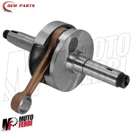 MF8240 Albero Motore Ape TM 602 703 Benzina + Gabbia a rulli Cuscinetti Paraoli 2