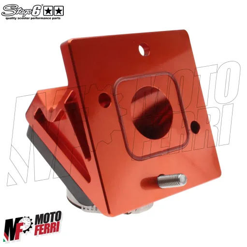 MF2201 COLLETTORE CARBURATORE + RIALZO STAGE6 R/T dm 26 - 28 MOTORE MINARELLI