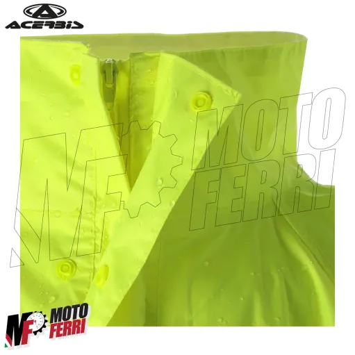MF4049 Antipioggia Tuta Impermeabile Acerbis Giacca + Pantalone Moto Scooter