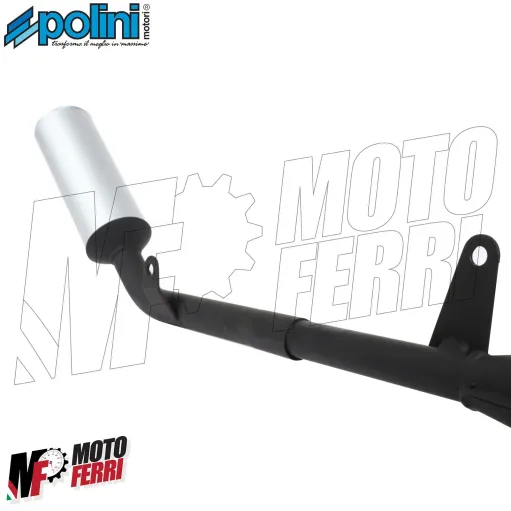 Marmitta Polini Sport Vespa 50 PK S XL N V Rush FL FL2 - Uscita a Destra