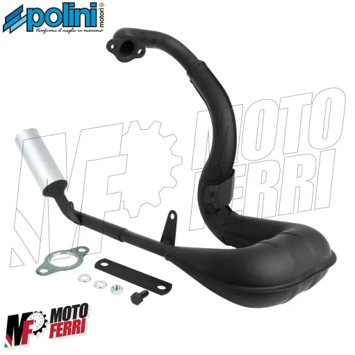 Marmitta Polini Sport Vespa 50 PK S XL N V Rush FL FL2 - Uscita a Destra
