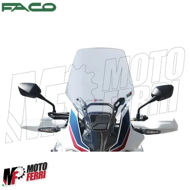 MF6536 Cupolino Faco Alto Trasparente Honda CRF 1000 L Africa Twin 2016 - 2019