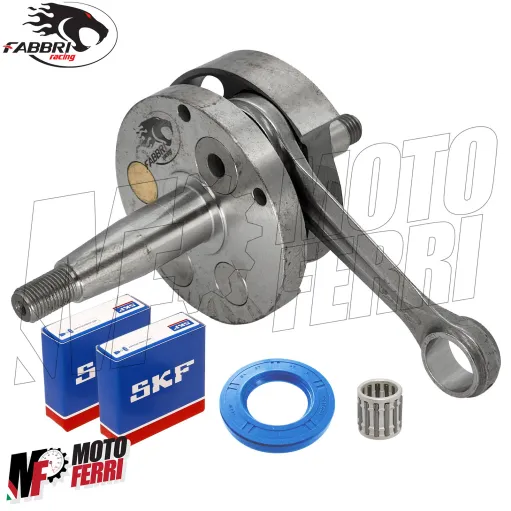 Albero Motore Fabbri Racing Anticipato Cono 20 Biella 97 corsa 51 Spalla 87 Vespa 50 Special ET3 PK 125 Ape