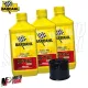 3LT OLIO MOTORE BARDHAL XTC C60 10W40 + FILTRO OLIO YAMAHA TMAX 500 530 560 CC