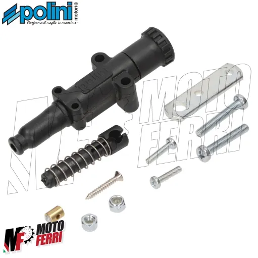 MF1501 Polini Kit Comando Aria Manuale Starter Nero + Filo Universale Scooter