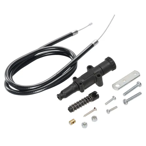 MF1501 Polini Kit Comando Aria Manuale Starter Nero + Filo Universale 2T 50