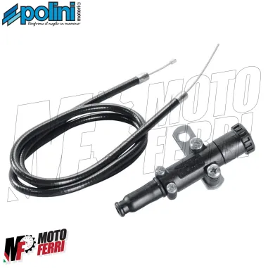 MF1501 Polini Kit Comando Aria Manuale Starter Nero + Filo Universale 2T 50