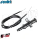 MF1501 Polini Kit Comando Aria Manuale Starter Nero + Filo Universale 2T 50