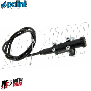 MF1501 Polini Kit Comando Aria Manuale Starter Nero + Filo Universale 2T 50