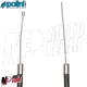 MF1501 Polini Kit Comando Aria Manuale Starter Nero + Filo Universale 2T 50