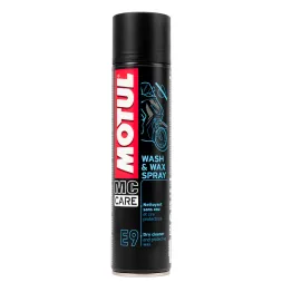 MF2563 Pulitore a Secco Motul E9 Wash & Wax Spray Moto Scooter Cross ATV 400ML