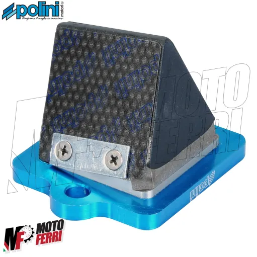 MF1722 Pacco Valvola Lamellare Maggiorata Polini Piaggio Gilera 50 2T