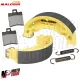 MF2206 Ganasce Freno Malossi Posteriori MBK Booster Spirit + Pastiglie Anteriori