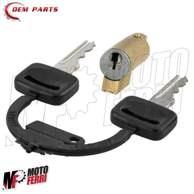 MF0705 Kit serrature Bloccasterzo Piaggio SI Bravo Boxer Ciao PX FL SC Boss