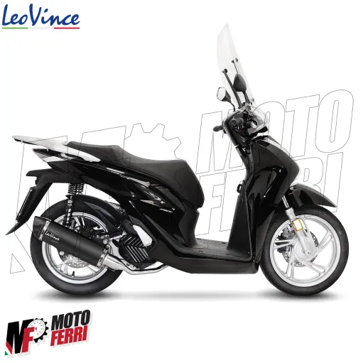 MF8261 Scarico Completo LeoVince Honda SH 125 150 mod 2020 2021 2022 2023 2024