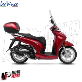MF8262 Scarico Marmitta LeoVince Slip-On Honda SH 350 E5 2021 2022 2023 2024 2