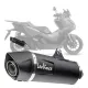 MF8262 Scarico Marmitta LeoVince Slip-On Honda ADV 350 E5 2022 2023 2024