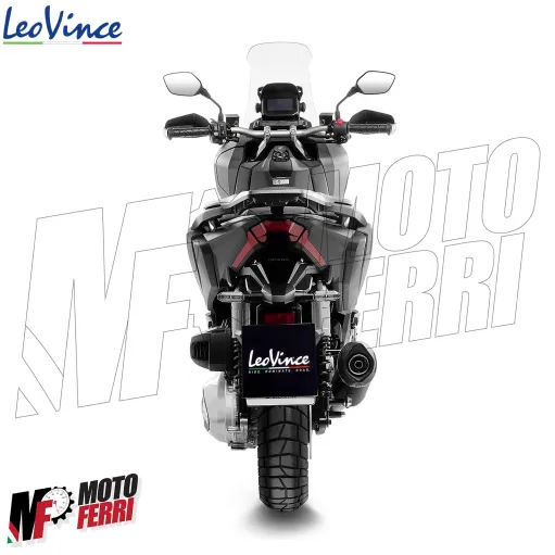 MF8262 Scarico Marmitta LeoVince Slip-On Honda ADV 350 E5 2022 2023 2024