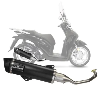 MF8261 Scarico Completo LeoVince Honda SH 125 150 mod 2020 2021 2022 2023 2024