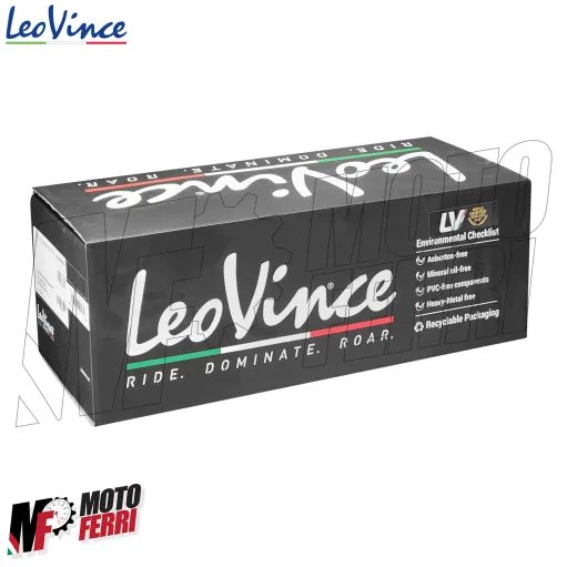 MF8261 Scarico Completo LeoVince Honda SH 125 150 mod 2020 2021 2022 2023 2024