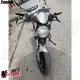 MF7825 Protezione Leva Freno Frizione Nero Universale Moto Scooter Alluminio CNC