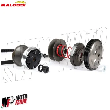 MF4340 Over Range Trasmissione Variatore Malossi Piaggio Si Boss + Cinghia