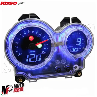 MF8271 Strumentazione Contachilometri Digitale KOSO Yamaha Aerox / MBK Nitro 50