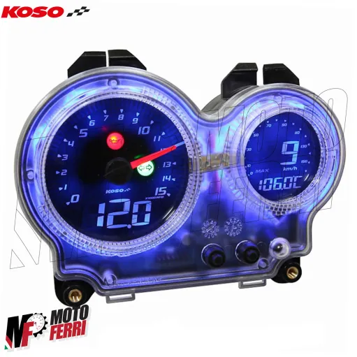 MF8271 Strumentazione Contachilometri Digitale KOSO Yamaha Aerox / MBK Nitro 50