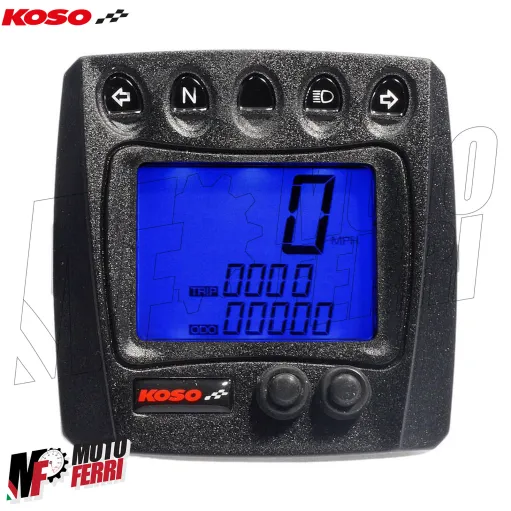 MF8272 Cruscotto Strumentazione Universale Koso XR-SA Digital Scooter Moto ATV
