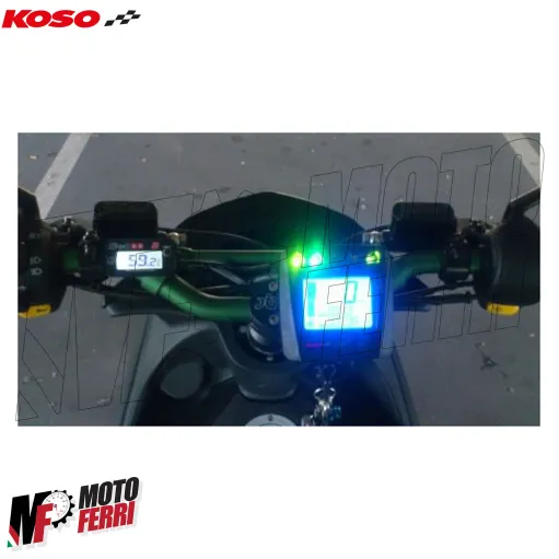 MF8272 Cruscotto Strumentazione Universale Koso XR-SA Digital Scooter Moto ATV