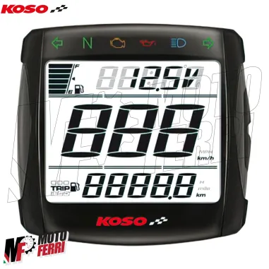 MF2387 Cruscotto Strumentazione Universale Koso XR-S01 Scooter Moto 360km/h