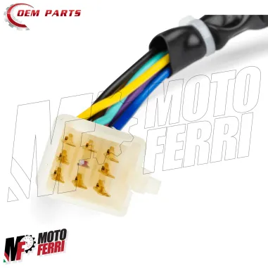 MF8278 Commutatore Sinistro Devio Luci Frecce Clacson Yamaha Aerox MBK Nitro