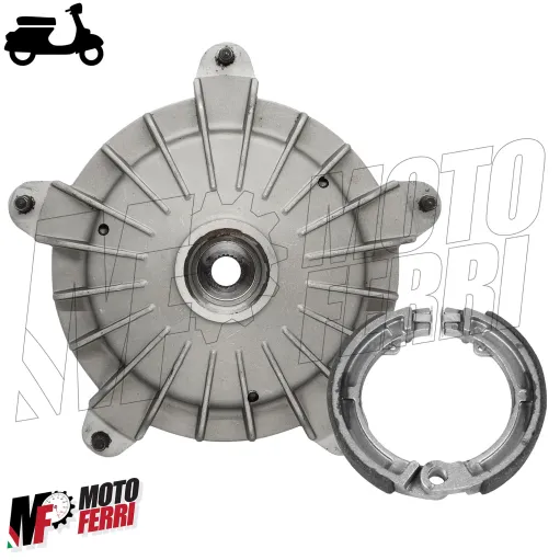 MF8280 Tamburo Ganasce Ruota Freno Anteriore Vespa 50 Special 125 ET3 Primavera