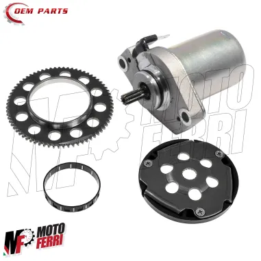 MF8283 Kit Motorino Avviamento Motore Minarelli 50 2T Booster F12 F15 Aerox Nitro SR Scarabeo