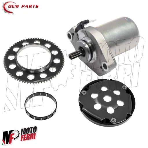 MF8283 Kit Motorino Avviamento Motore Minarelli 50 2T Booster F12 F15 Aerox Nitro SR Scarabeo