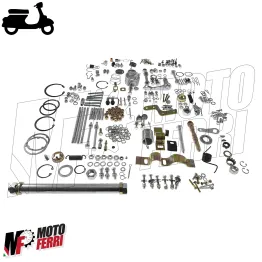 MF2088 Kit viti perni dadi minuteria motore e carrozzeria Vespa PX 125 150 200 2