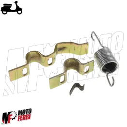 MF8287 Kit Staffe e molla Supporto Cavalletto Centrale Vespa PX / T5 125 150 200 2