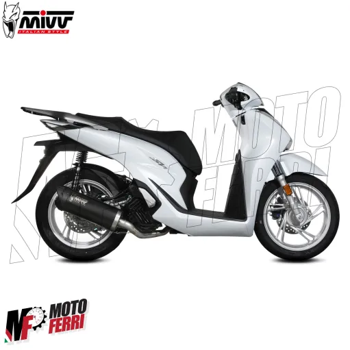 MF8292 Scarico Completo Mivv Mover Honda SH 125 150 mod 2020 2021 2022 2023 2024