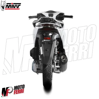 MF8292 Scarico Completo Mivv Mover Honda SH 125 150 mod 2020 2021 2022 2023 2024