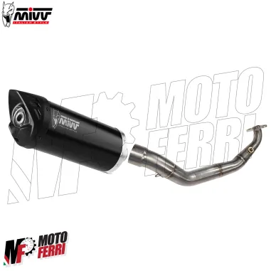 MF8292 Scarico Completo Mivv Mover Honda SH 125 150 mod 2020 2021 2022 2023 2024