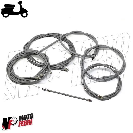 Kit Corde Piaggio Vespa 50 Special R ET3 125 Primavera con Cavo Contachilometri