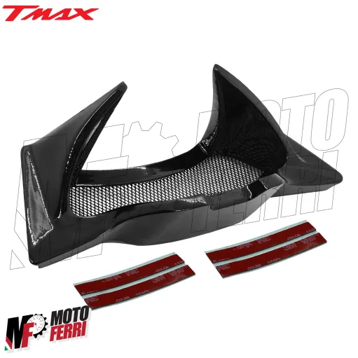 MF7314 Griglia Presa Aria Anteriore Yamaha TMax 560 mod 2022 / 2024 Nero Lucido