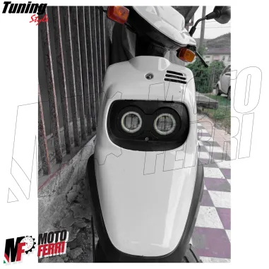 MF6946 Faro Fanale Led MBK Booster Spirit R Yamaha Angel Eye Anteriore by EVOK