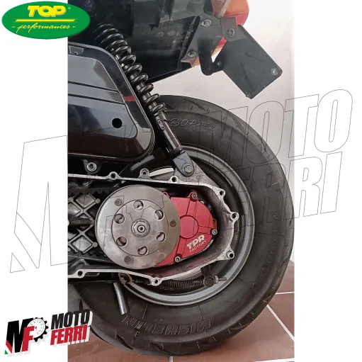 MF2993 Coperchio Ingranaggi TOP TPR Factory Red Minarelli F12 Aerox Booster 2T