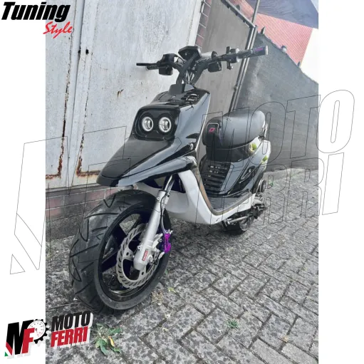 MF6946 Faro Fanale Led MBK Booster Spirit R Yamaha Angel Eye Anteriore by EVOK