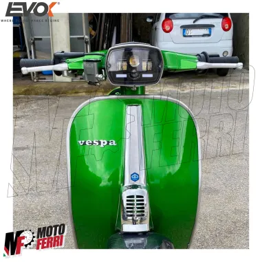 MF3048 Fanale Faro anteriore EVOK Led Vespa 50 Special 6V - 12V con convertitore